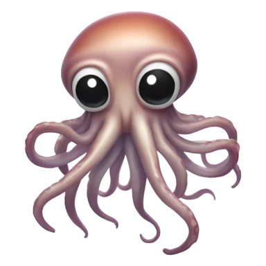 Squid flipping off sticker