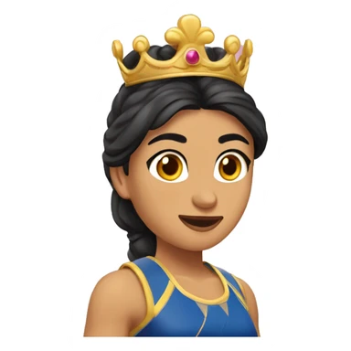 Princesa Mérida boxeadora sticker