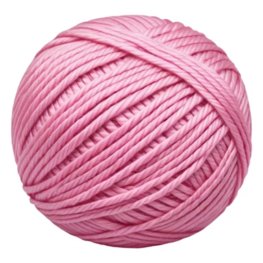 Light pink yarn sticker