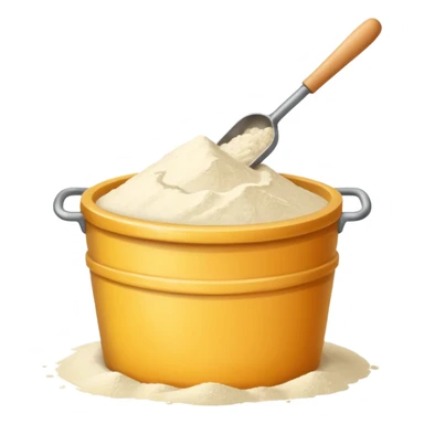 flour production sticker