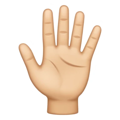East side hand emoji sticker