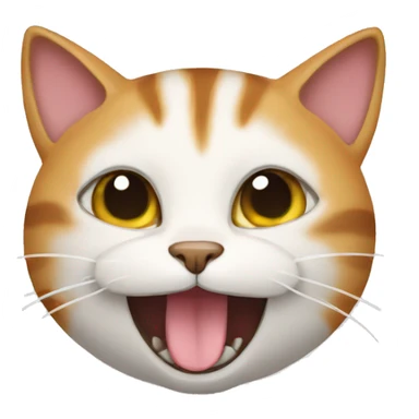 Cat speaking YOMA sticker