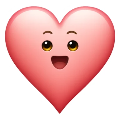 Heart in the letter a sticker