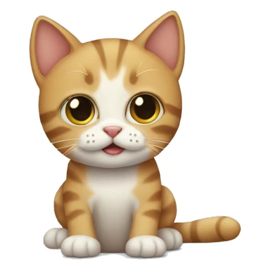 little cat sticker