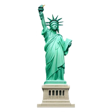 Statue of liberty sticker