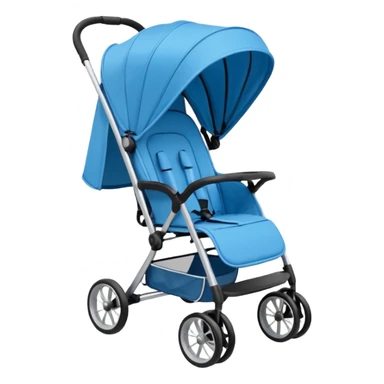 baby stroller not too detailed, simple  sticker