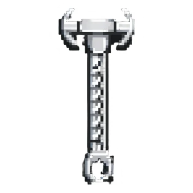 metal wrench tool sticker