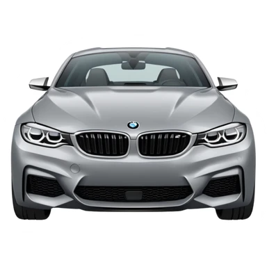 Grey bmw g26 emoji sticker