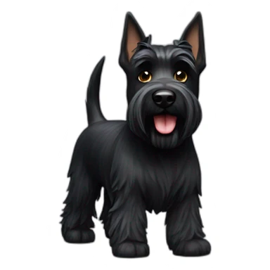 scottish-terrier-dog-walking sticker