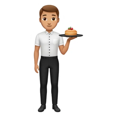 waiters full body sticker