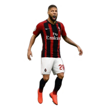 giroud AC milan vs mbappe PSG sticker