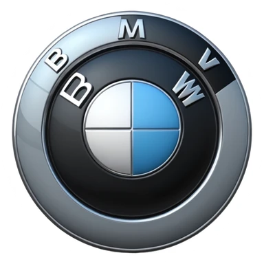 bmw logo sticker