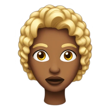 bad bitch with nails sticker