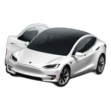 tesla car sticker