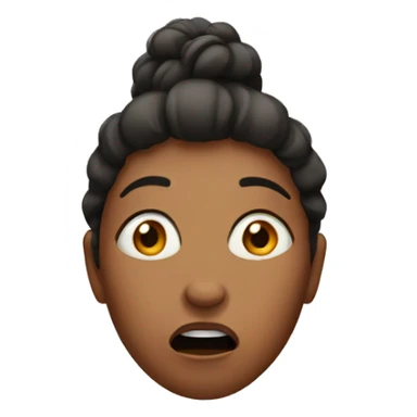 Woman shocked  sticker