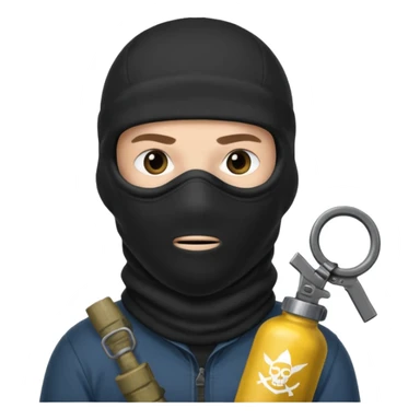 Russel from F1 Mercedes Team as a terrorist from csgo sticker