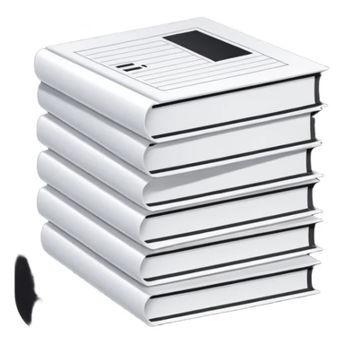 pile of documents sticker