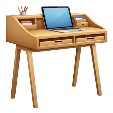 Replace "podium" with "presentation desk" or "lectern" sticker