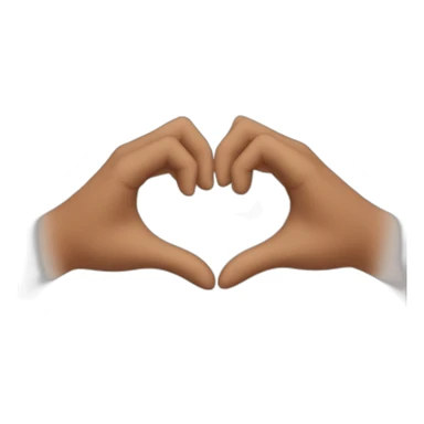 Des mains qui forment un coeur sticker