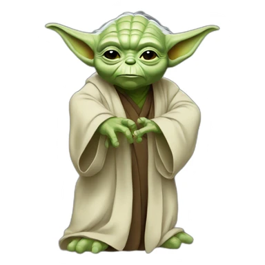Yoda q fait un dab sticker