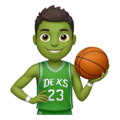 discord pepe holding a basketball sticker