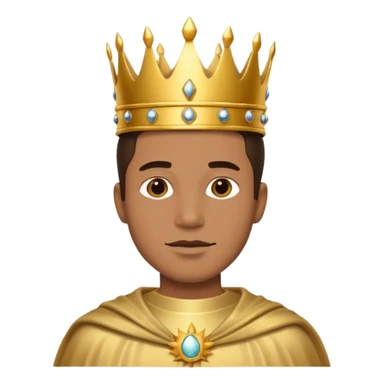 Corona maschile sticker