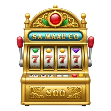 Slot machine, maccau sticker