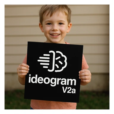 make drawing of a child holding a poster of this image sticker