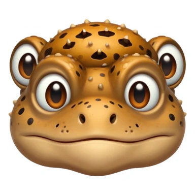 bufo neutral expression sticker