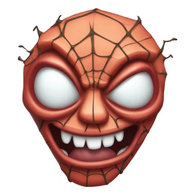 Deformed spidean sticker