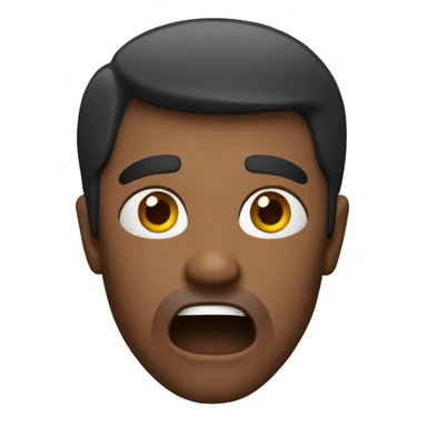 a man shocked sticker