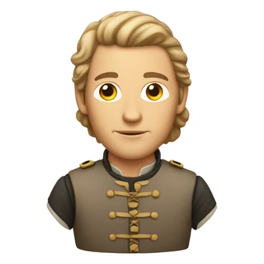 first american colonist, white male sticker