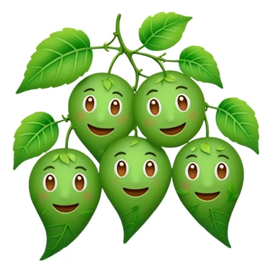 3 emojis on the vine sticker