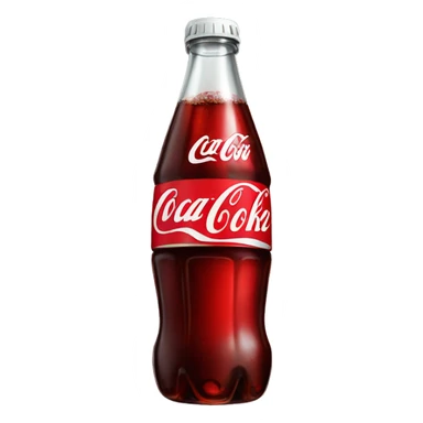 a bottle of coke sticker