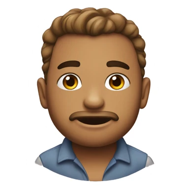 LUAR LA L CON cara contenta  sticker