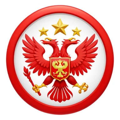 live Russia game official logo sticker