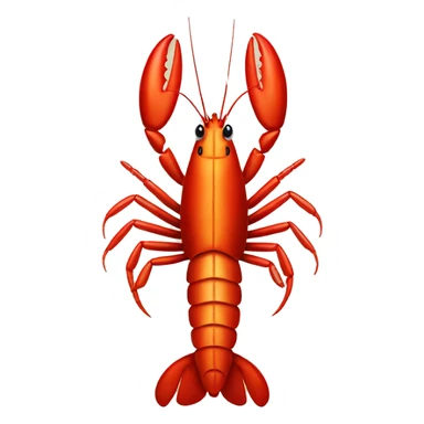 seafood lobster sticker