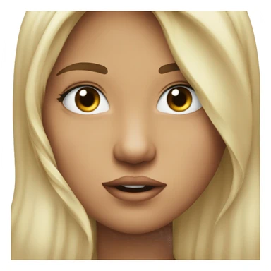 genera un emoji con gli occhi strizzati e la bocca come se volesse dare un bacio sticker