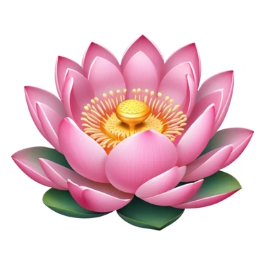 Donate lotus sticker