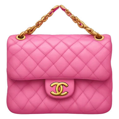 Pink Chanel bag sticker