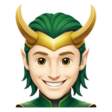 Loki Season 2 with smile sticker
