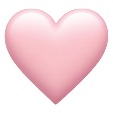 pastel pink heart sticker