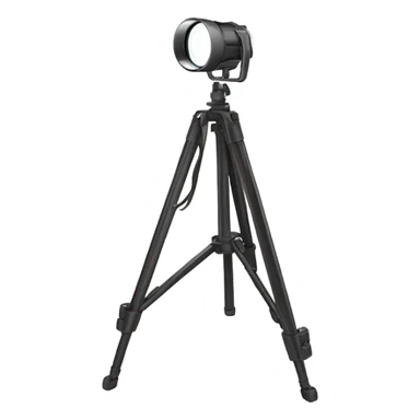 tripod with ringlight sticker