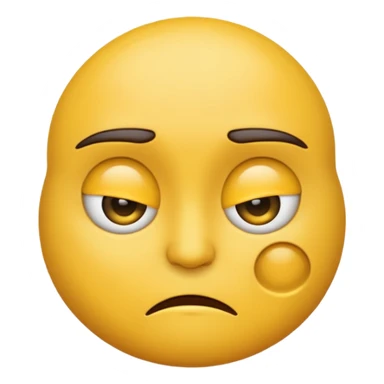 Emoji that is bombastic side eye sticker