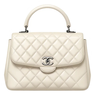 Chanel handbag white sticker