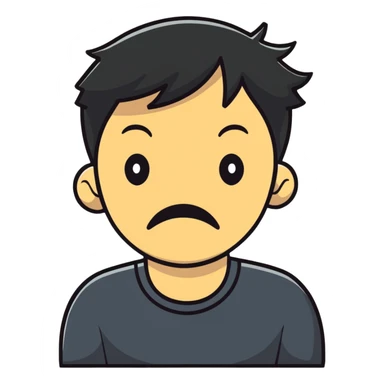 person under stress sticker