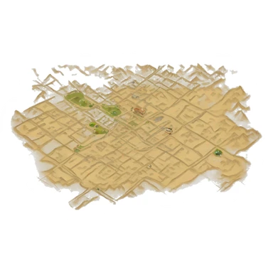 paper map sticker