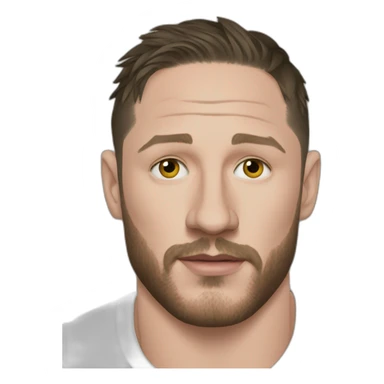 Tom Hardy wearing t-shirt sticker