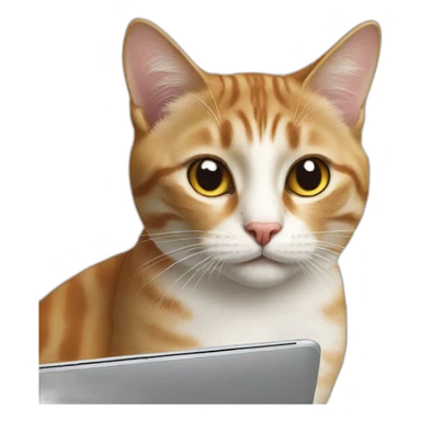 cat-laptop sticker