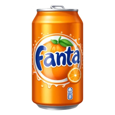 Fanta can  sticker